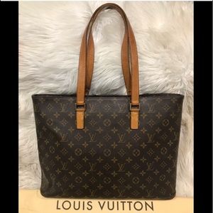 Authentic Louie Vuitton Luco Tote #8.5L